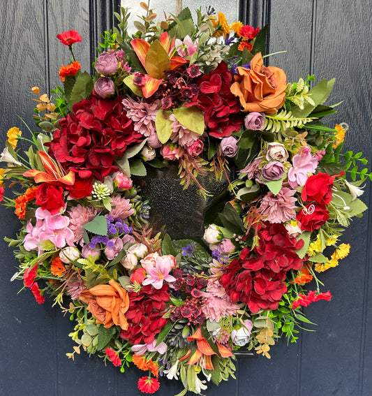 Mulberry Harvest Wreath