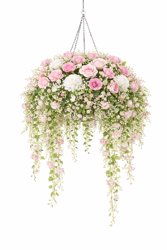Luxe Artificial Hanging Baskets
